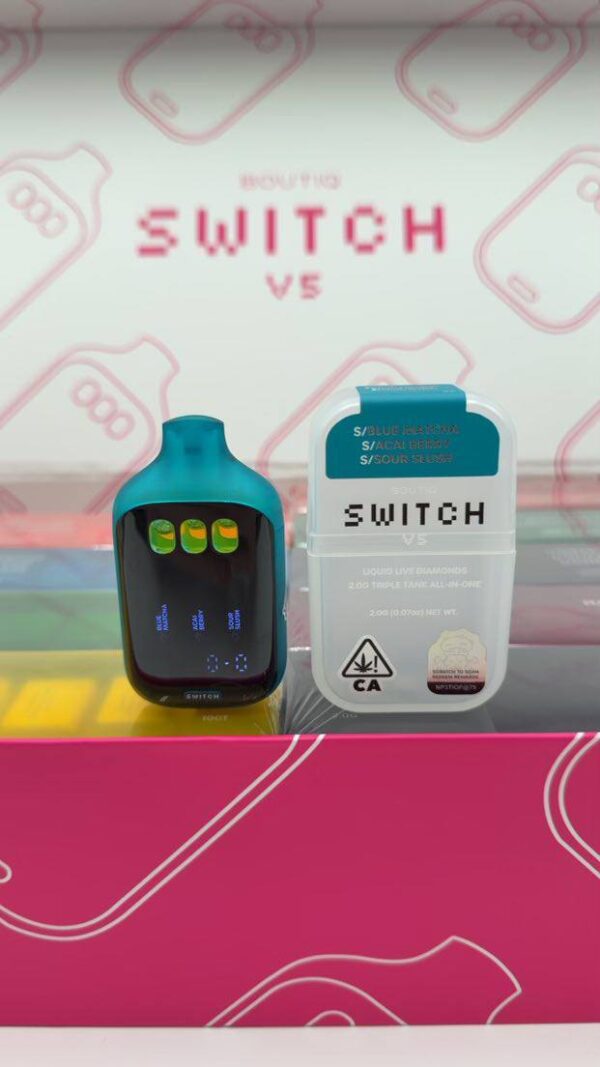 BOUTIQ SWITCH V5 - BLUE MATCHA x ACAI BERRY x SOUR SLUSH