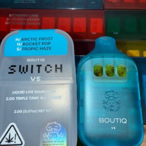 BOUTIQ SWITCH V5 - ARCTIC FROST x ROCKET POP x TROPICAL HAZE