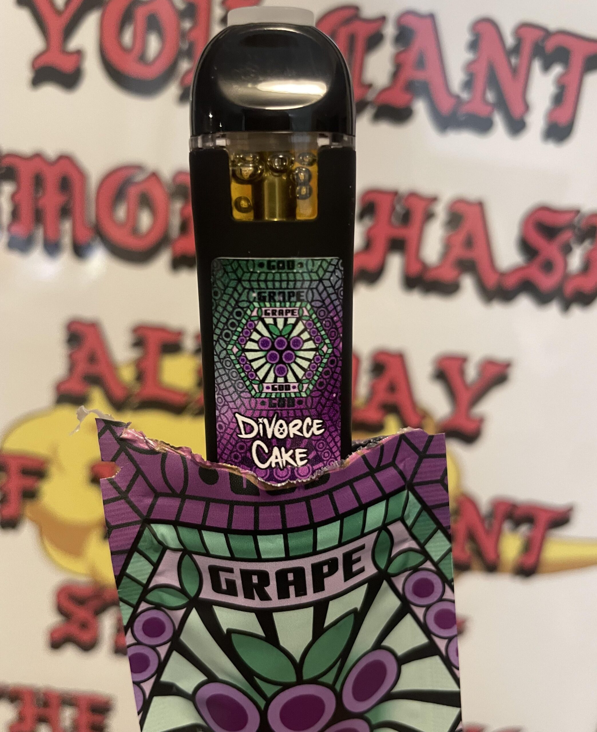 GRAPE GOD HASH ROSIN DISPOSABLE