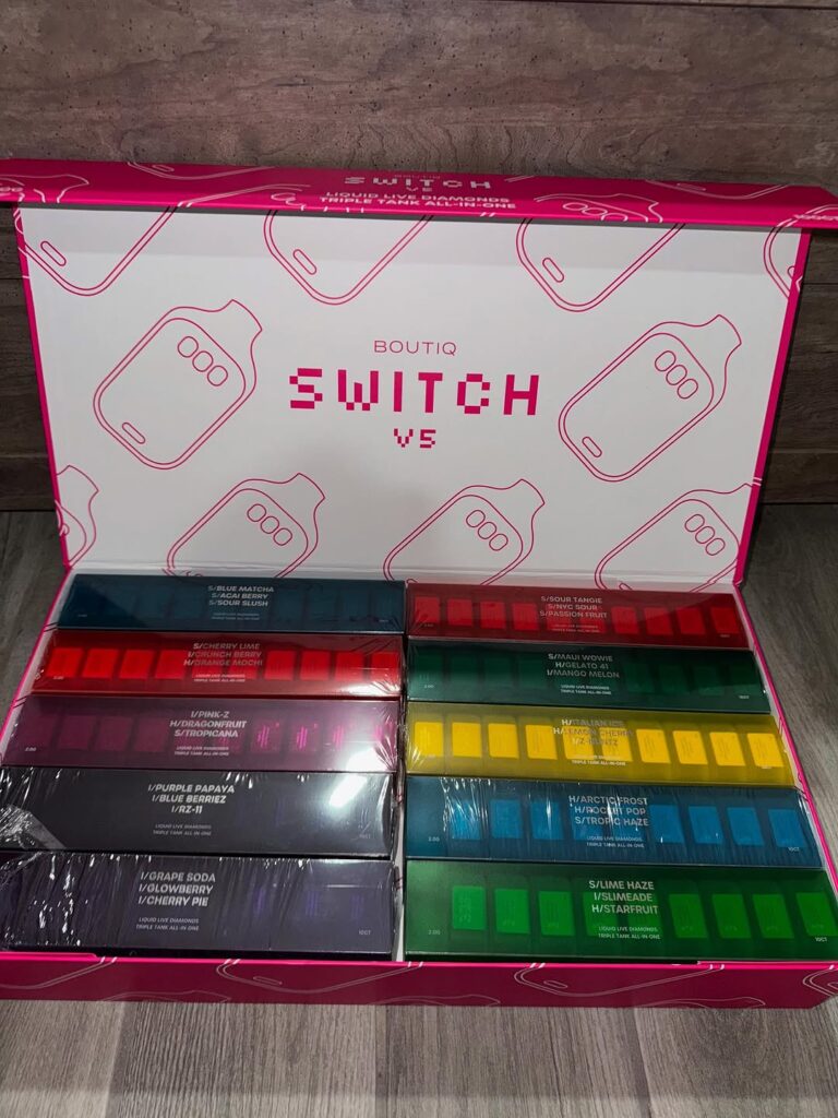 Boutiq switch flavors